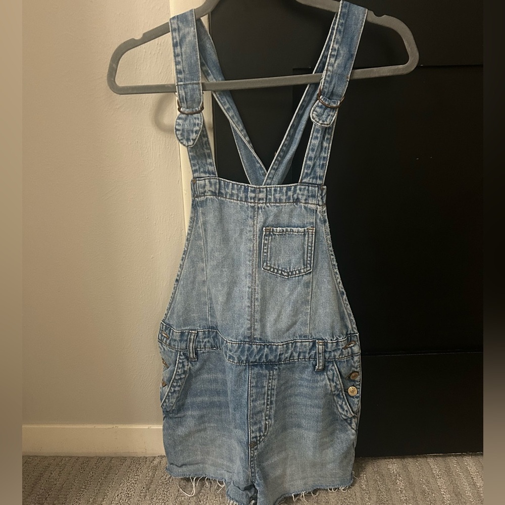 STS Blue Light Wash Denim Overalls